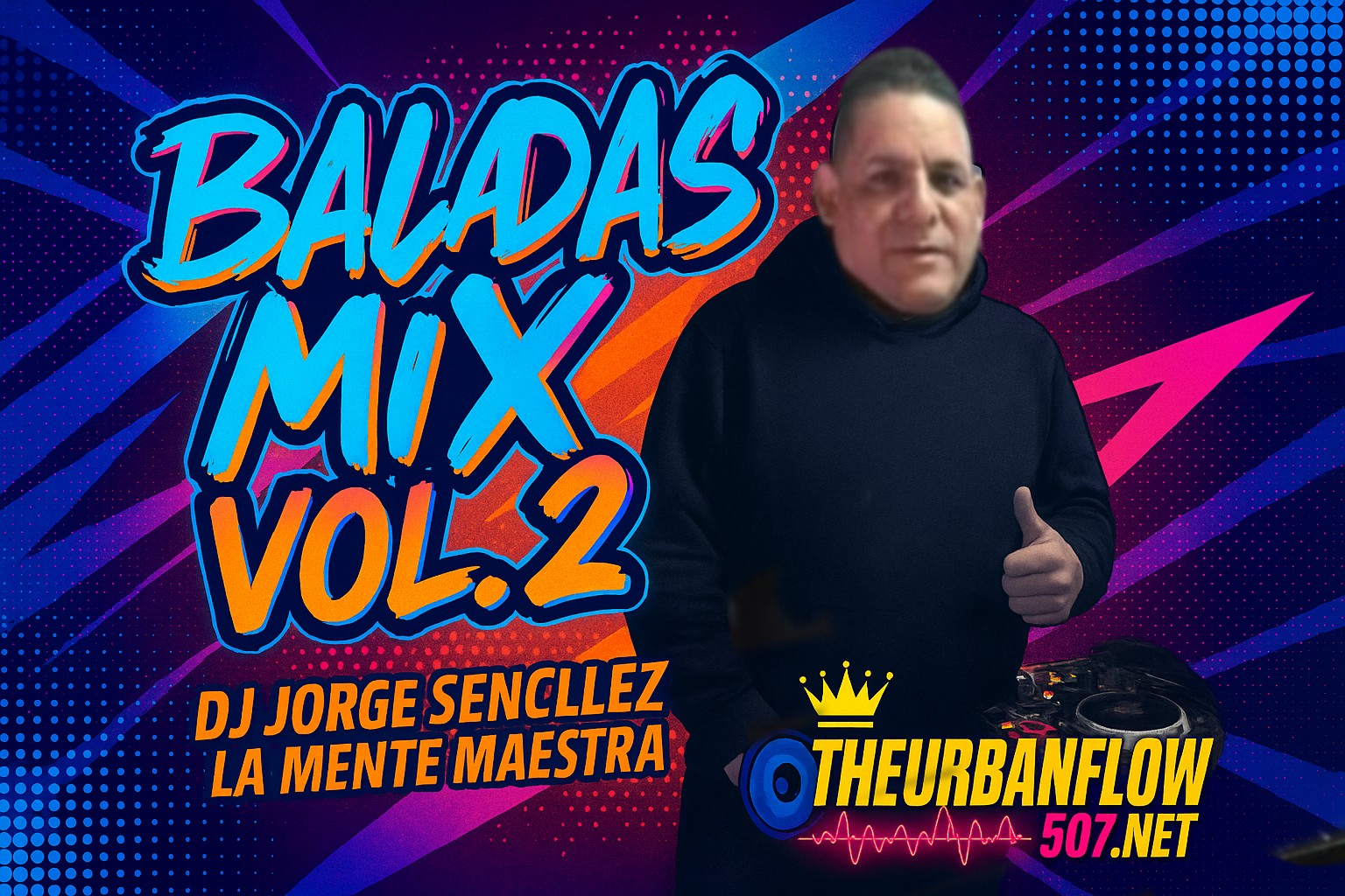 BALADAS MIX 2 ( Las mejores baladas románticas ) - JORGE SENCILLEZ LA MENTE MAESTRA